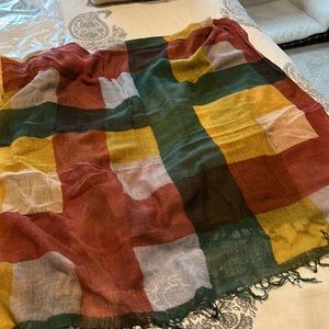 CHAN LUU checked cashmere scarf NEVER WORN - FIRE SALE🔥🔥🔥🔥